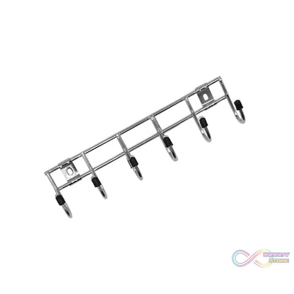 Stainless steel strip with 6 hooks for versatile use