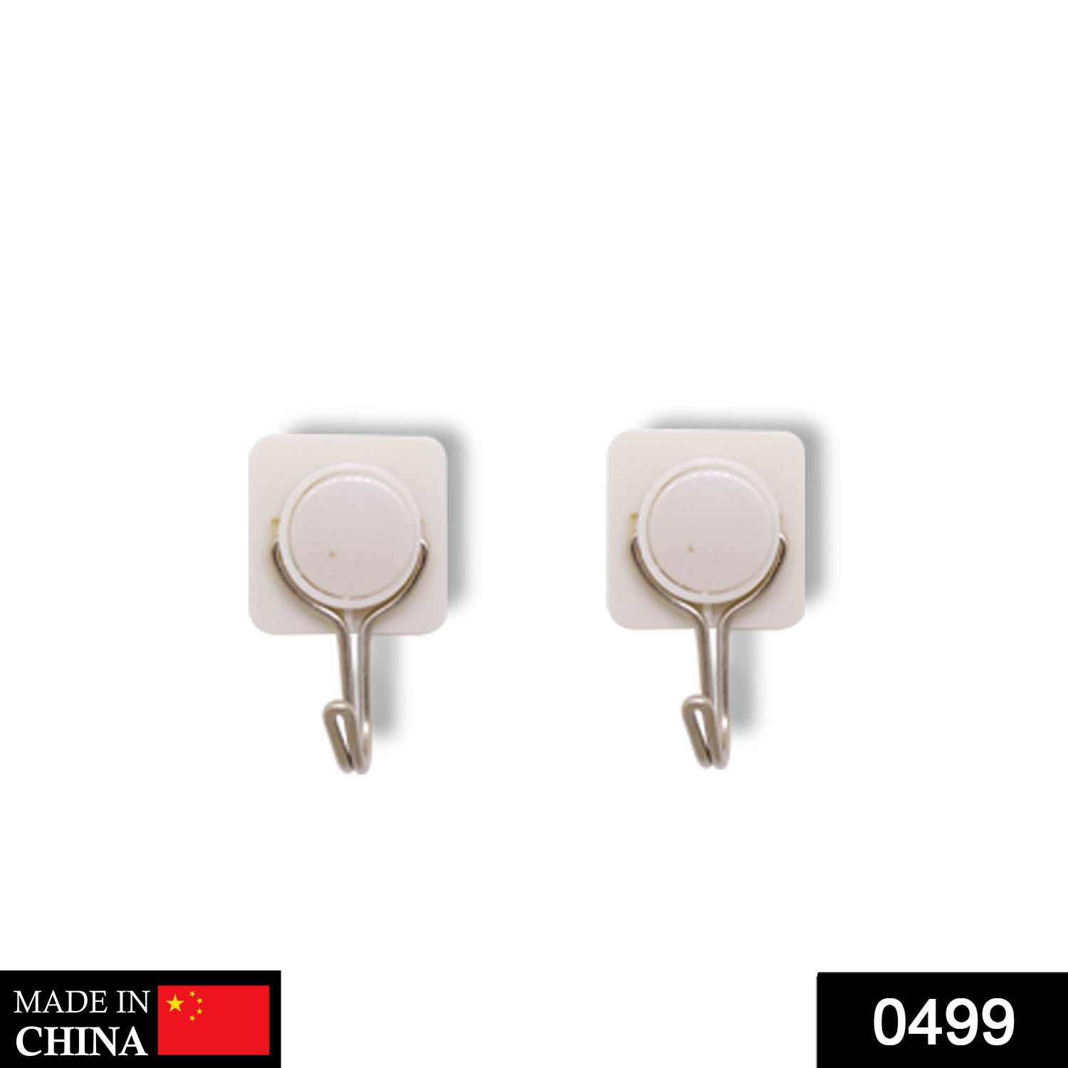 Multipurpose Strong Small Stainless Steel Adhesive Wall Hooks - infinityexculsivestore.com