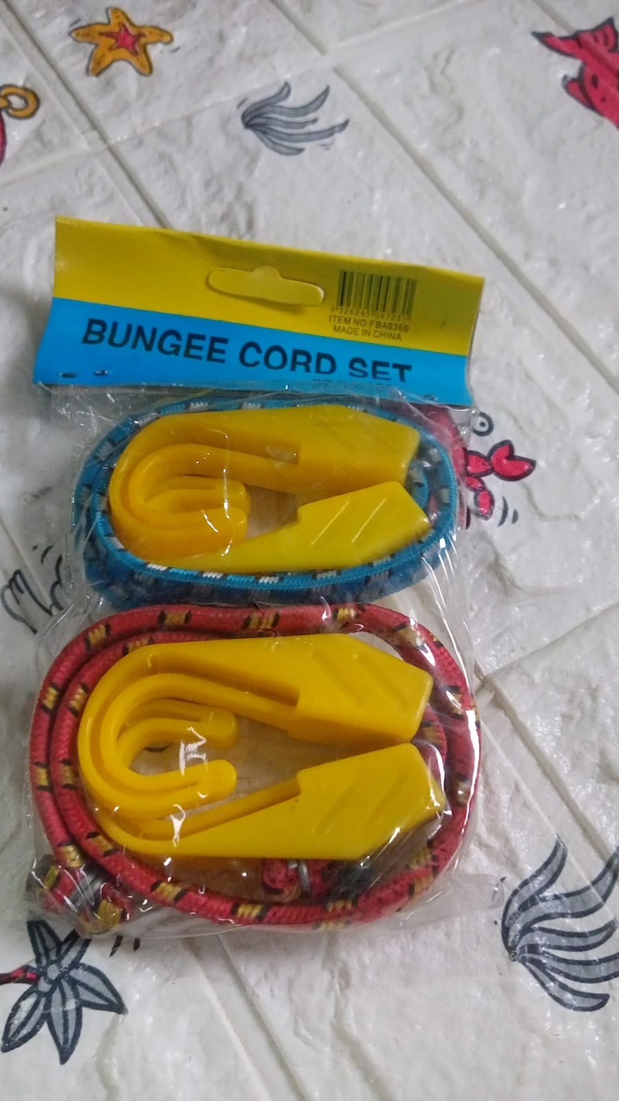 Multipurpose Ultra Flexible Bungee Rope, Luggage Strap, Bungee Cord With And Plastic J Shape Hooks (2 Pc) - infinityexculsivestore.com