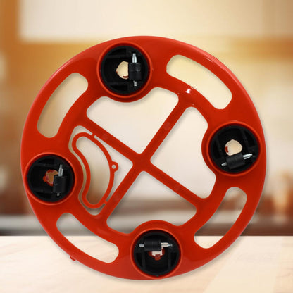 Multipurpose Use, Gas Cylinder Trolley Movable Stand with Wheels, Gas Cylinder Stand, Flower Pot Stand (1 Pc) - infinityexculsivestore.com