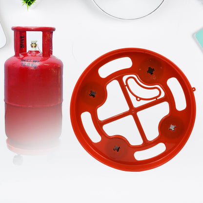 Multipurpose Use, Gas Cylinder Trolley Movable Stand with Wheels, Gas Cylinder Stand, Flower Pot Stand (1 Pc) - infinityexculsivestore.com