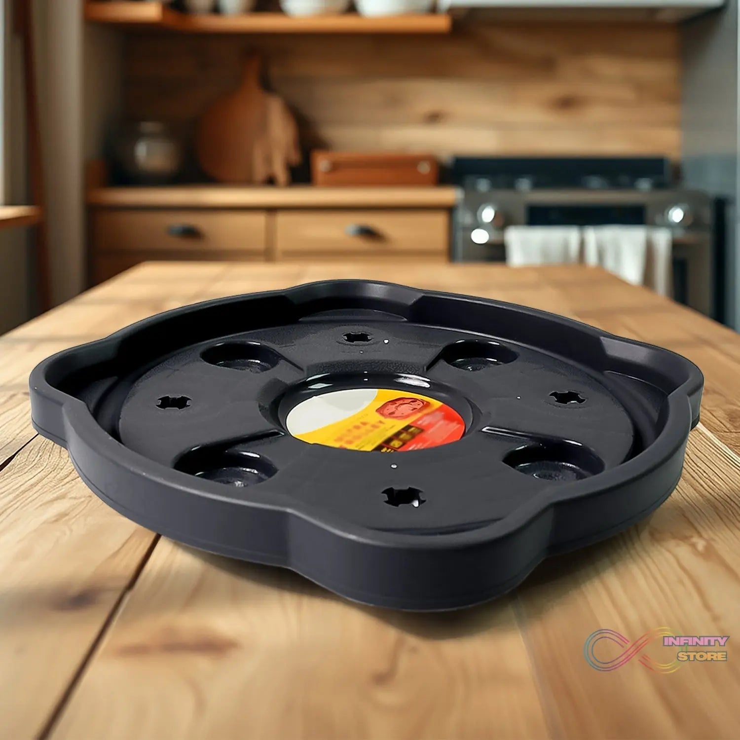 Multipurpose Use, Gas Cylinder Trolley Movable Stand with Wheels, Gas Cylinder Stand, Water Jug Stand, Flower Pot Stand, Oil Tin - infinityexculsivestore.com