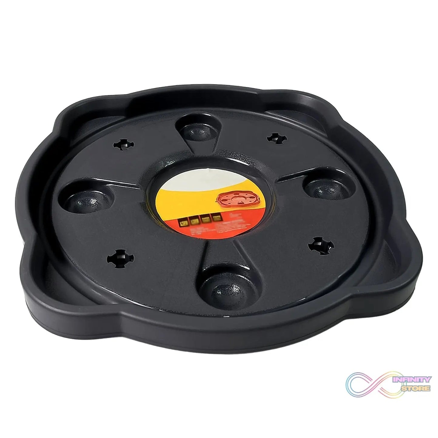 Multipurpose Use, Gas Cylinder Trolley Movable Stand with Wheels, Gas Cylinder Stand, Water Jug Stand, Flower Pot Stand, Oil Tin - infinityexculsivestore.com