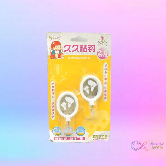 Multipurpose Wall Hooks: Strong & Self - Adhesive for Bathroom, Kitchen, Office - infinityexculsivestore.com