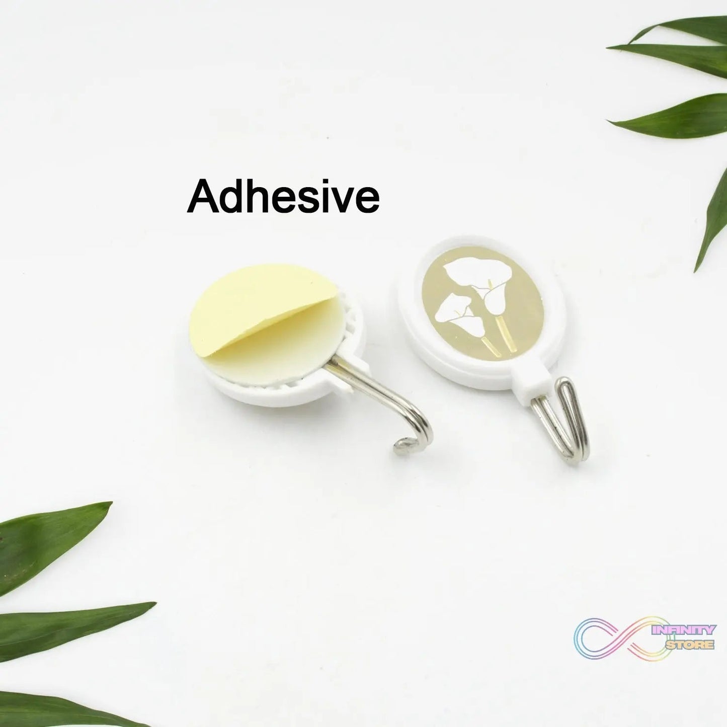 Multipurpose Wall Hooks: Strong & Self - Adhesive for Bathroom, Kitchen, Office - infinityexculsivestore.com