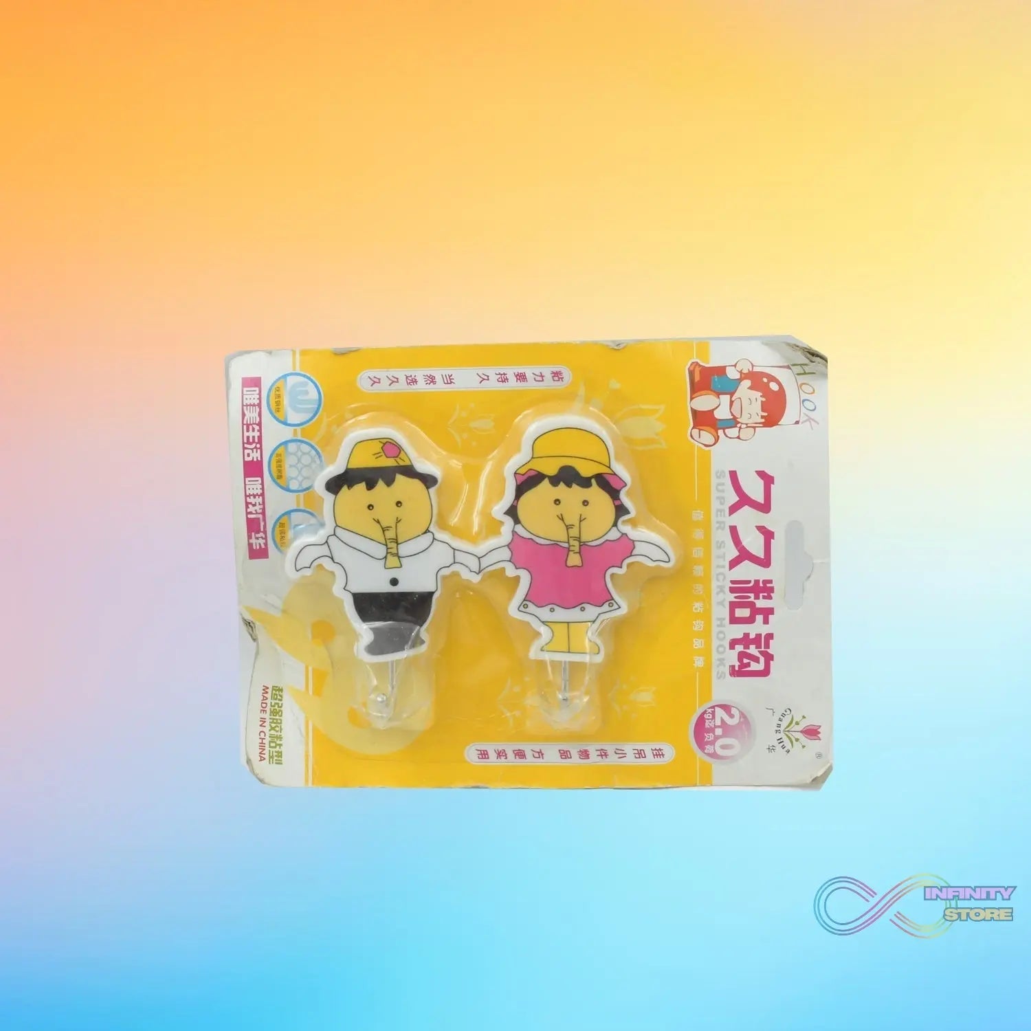 Multipurpose Wall Hooks: Strong & Self - Adhesive for Bathroom, Kitchen, Office - infinityexculsivestore.com