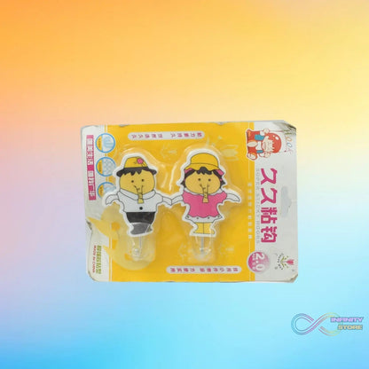 Multipurpose Wall Hooks: Strong & Self - Adhesive for Bathroom, Kitchen, Office - infinityexculsivestore.com