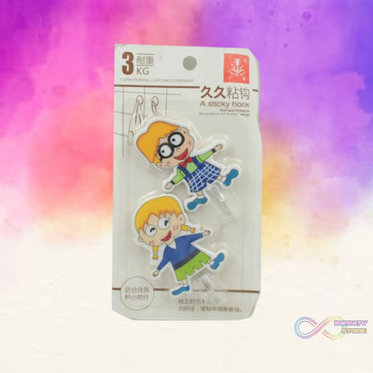 Multipurpose Wall Hooks: Strong & Self - Adhesive for Bathroom, Kitchen, Office - infinityexculsivestore.com