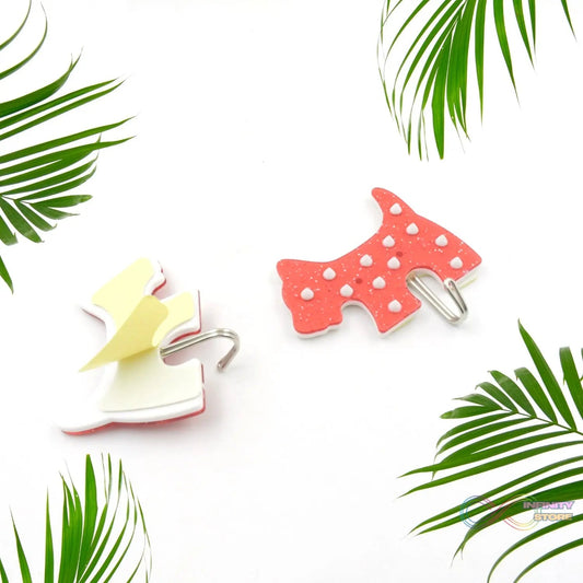 Multipurpose Wall Hooks: Strong & Self - Adhesive for Bathroom, Kitchen, Office - infinityexculsivestore.com