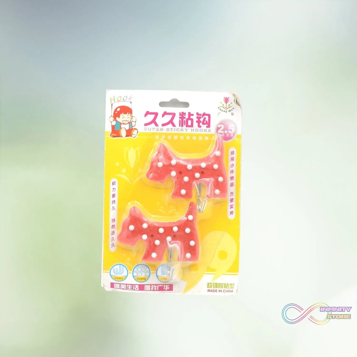 Multipurpose Wall Hooks: Strong & Self - Adhesive for Bathroom, Kitchen, Office - infinityexculsivestore.com