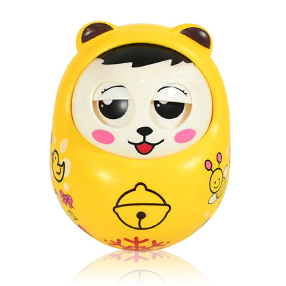 Musical Roly Poly Toys for Baby | Push and Shake Wobbling Toy with Music | Tumbler Doll Toy for Babies | Sound Balancing Doll Toys for Baby Boys, Girls 8+ Months Multicolor (1 Pc) - infinityexculsivestore.com