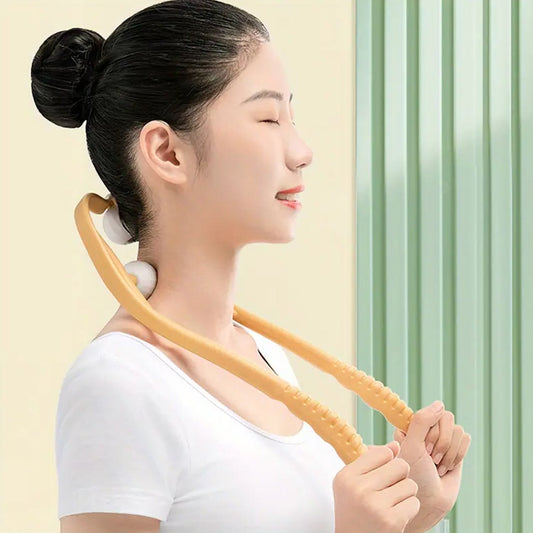 NECK SHOULDER MASSAGER, PORTABLE RELIEVING THE BACK FOR MEN RELIEVING THE WAIST WOMEN & MEN USE - infinityexculsivestore.com
