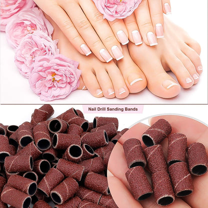 Nail Drill Sanding Band Machine Replacement Bits Pedicure Tool (10 Pcs Set) - infinityexculsivestore.com
