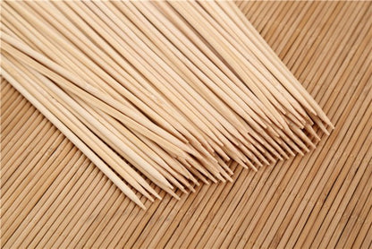 Natural Bamboo Wooden Skewers / BBQ Sticks for Barbeque and Grilling - infinityexculsivestore.com