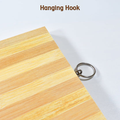 Natural Wood Chopping Cutting Board for Kitchen Vegetables, Fruits & Cheese, BPA Free. - infinityexculsivestore.com