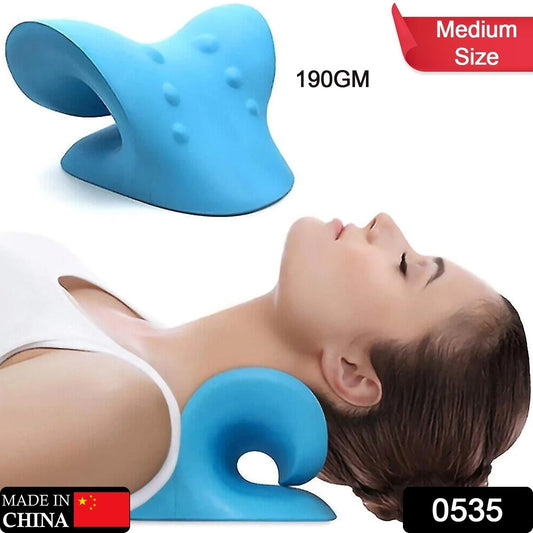 Neck Relaxer | Cervical Pillow for Neck & Shoulder Pain | Chiropractic Acupressure Manual Massage | Medical Grade Material | Recommended by Orthopaedics - infinityexculsivestore.com