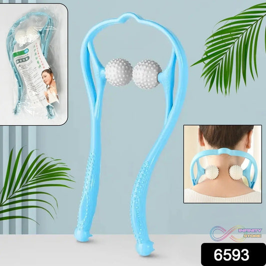 Neck Shoulder Massager, 13.5x7.08in Portable Relieving the Back for Men Relieving the Waist Women - infinityexculsivestore.com