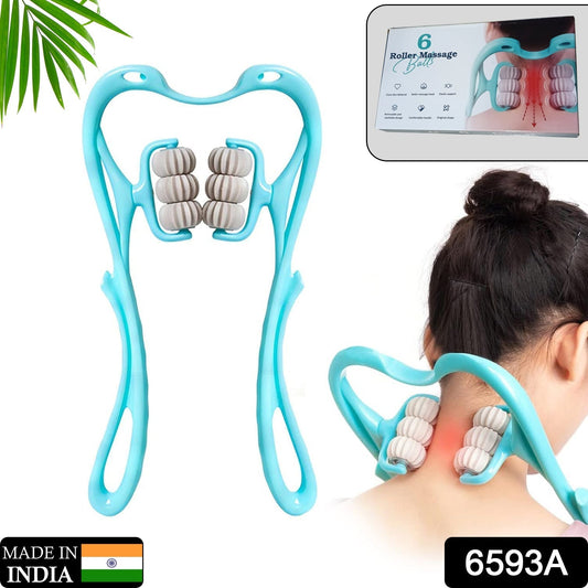 Neck & Shoulder Massager: Portable Relief for Back, Waist & More (1 Pc) - infinityexculsivestore.com