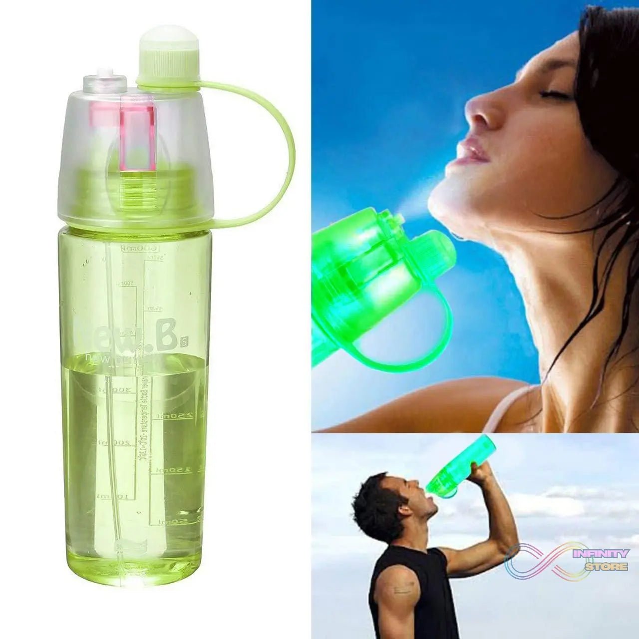 New B Portable Water Bottle - infinityexculsivestore.com