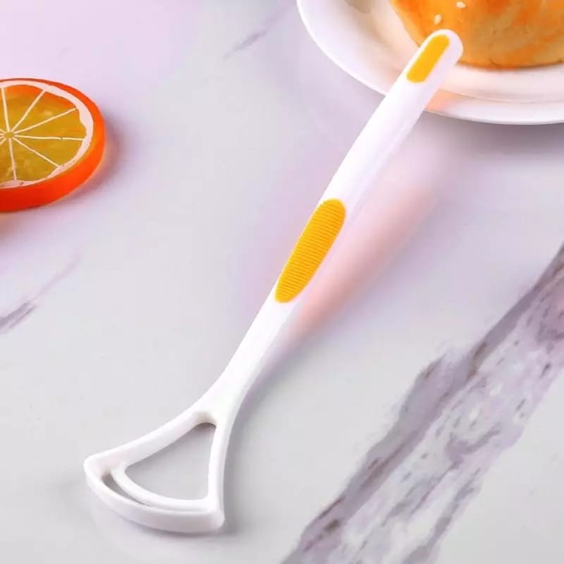 New Hot Away Hand Scraper Fashion Tongue Cleaner Brush with Silica Handle - infinityexculsivestore.com