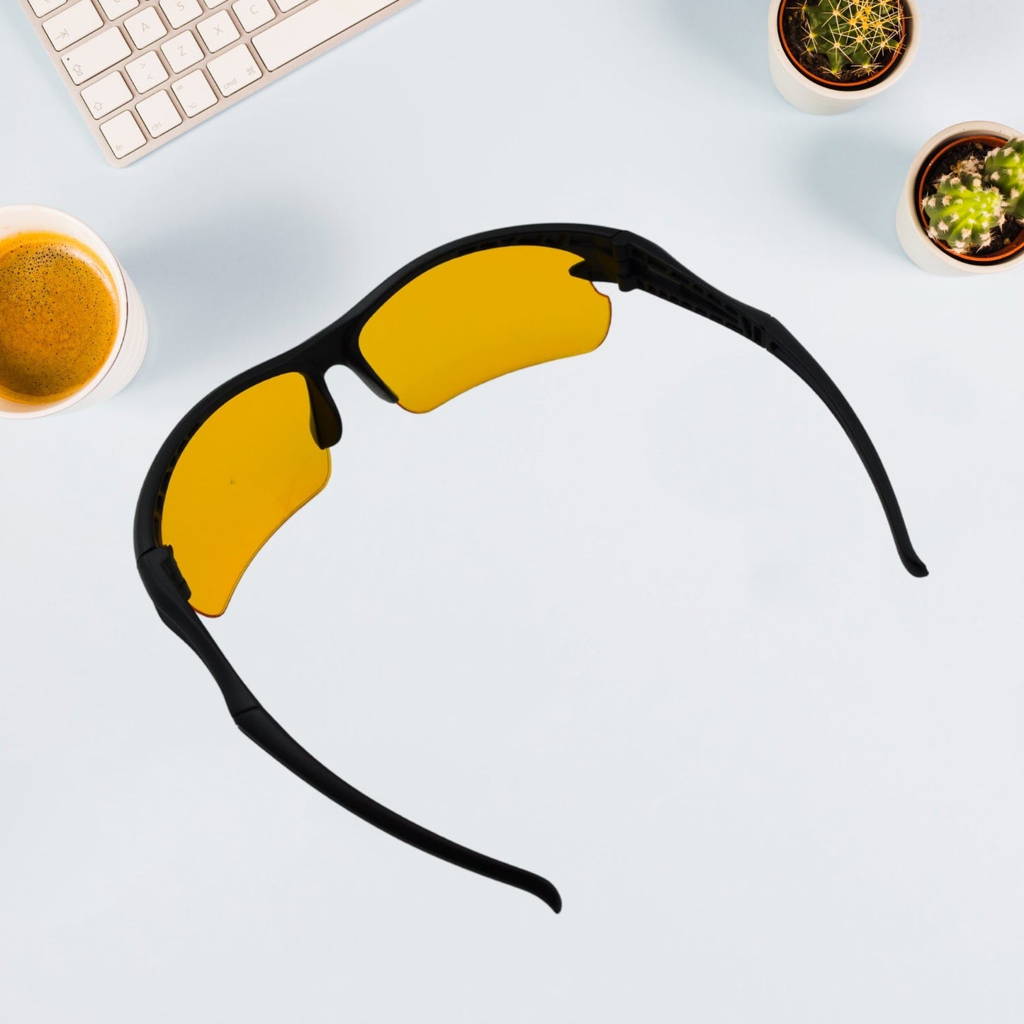 Night Driving Glasses With Anti Glare Scratch Resistant Coating Sunglasses (1 PC) - infinityexculsivestore.com