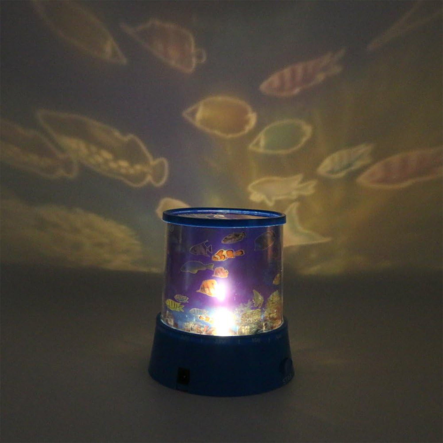 LED Projector Night Light Amazing Lamp, 3 Battery operated lamps, Rotation With the music Function, Master for Kids Bedroom Home Decoration Night Romantic Gift (Battery Not Included / 1 pc) - infinityexculsivestore.com