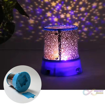 LED Projector Night Light Amazing Lamp, 3 Battery operated lamps, Rotation With the music Function, Master for Kids Bedroom Home Decoration Night Romantic Gift (Battery Not Included / 1 pc) - infinityexculsivestore.com