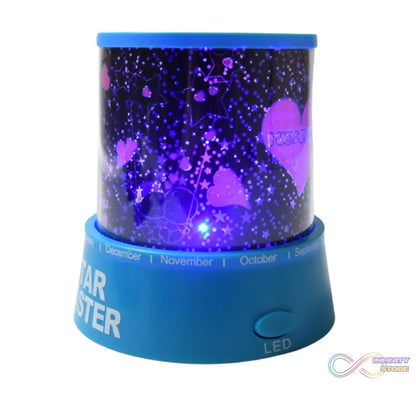 LED Projector Night Light Amazing Lamp, 3 Battery operated lamps, Rotation With the music Function, Master for Kids Bedroom Home Decoration Night Romantic Gift (Battery Not Included / 1 pc) - infinityexculsivestore.com