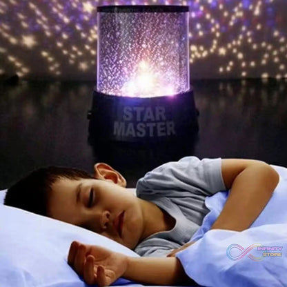 LED Projector Night Light Amazing Lamp, 3 Battery operated lamps, Rotation With the music Function, Master for Kids Bedroom Home Decoration Night Romantic Gift (Battery Not Included / 1 pc) - infinityexculsivestore.com