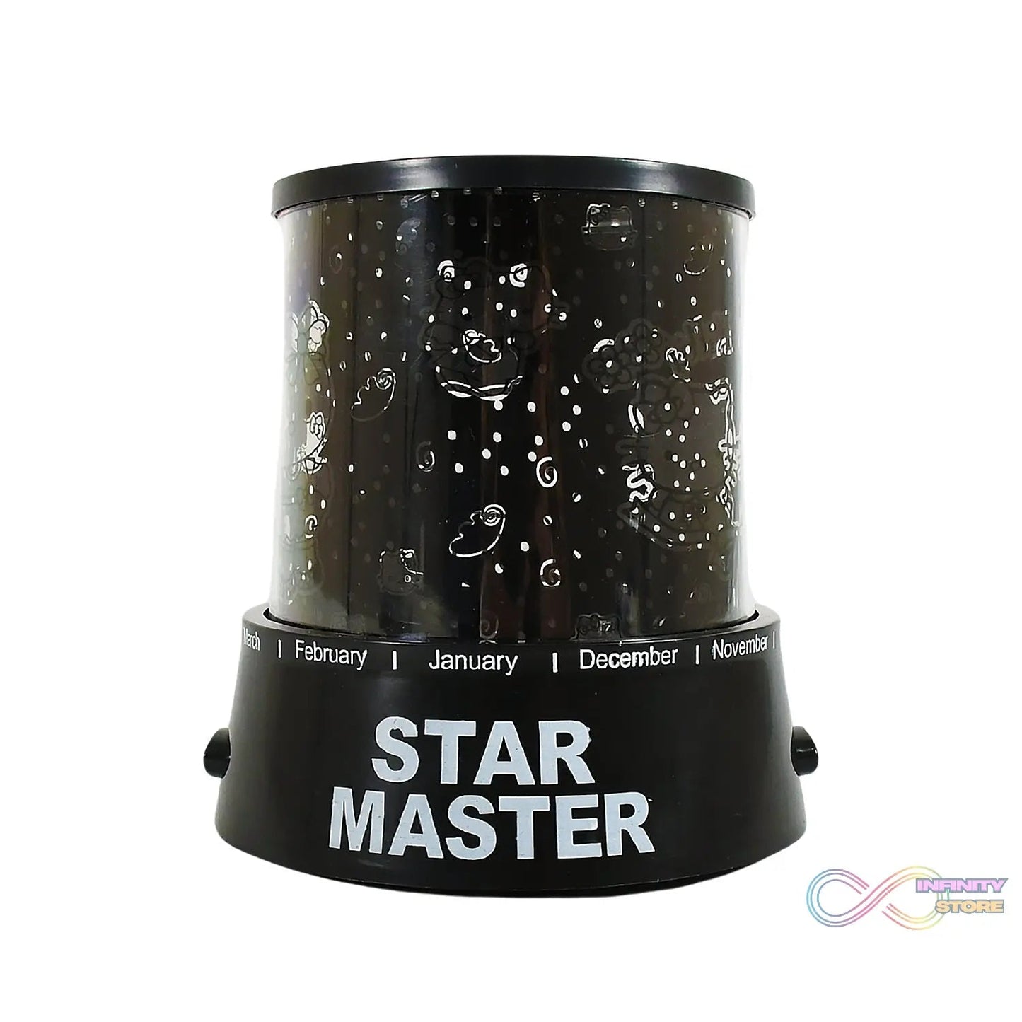 LED Projector Night Light Amazing Lamp, 3 Battery operated lamps, Rotation With the music Function, Master for Kids Bedroom Home Decoration Night Romantic Gift (Battery Not Included / 1 pc) - infinityexculsivestore.com