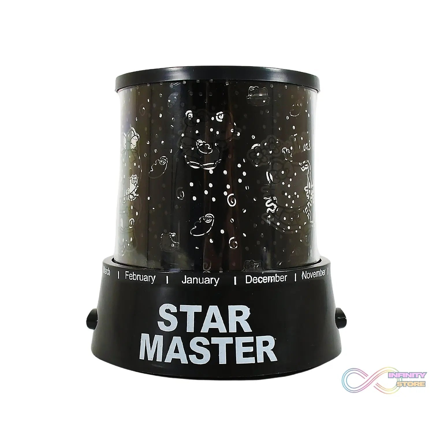 LED Projector Night Light Amazing Lamp, 3 Battery operated lamps, Rotation With the music Function, Master for Kids Bedroom Home Decoration Night Romantic Gift (Battery Not Included / 1 pc) - infinityexculsivestore.com