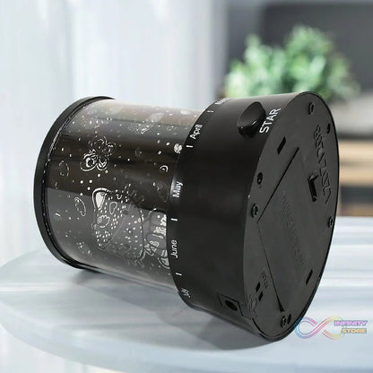 LED Projector Night Light Amazing Lamp, 3 Battery operated lamps, Rotation With the music Function, Master for Kids Bedroom Home Decoration Night Romantic Gift (Battery Not Included / 1 pc) - infinityexculsivestore.com