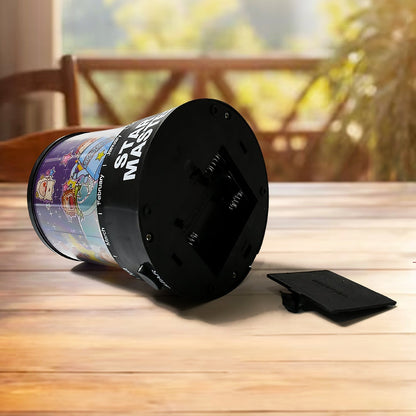 LED Projector Night Light Amazing Lamp, 3 Battery operated lamps, Rotation With the music Function, Master for Kids Bedroom Home Decoration Night Romantic Gift (Battery Not Included / 1 pc) - infinityexculsivestore.com