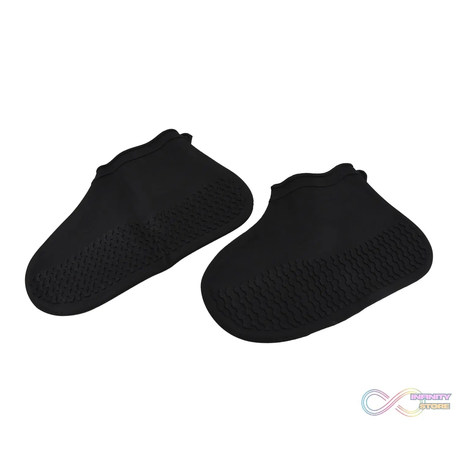 Non - Slip Silicone Rain Reusable Anti skid Waterproof Fordable Boot Shoe Cover (Small Size/ 1 Pair) - infinityexculsivestore.com