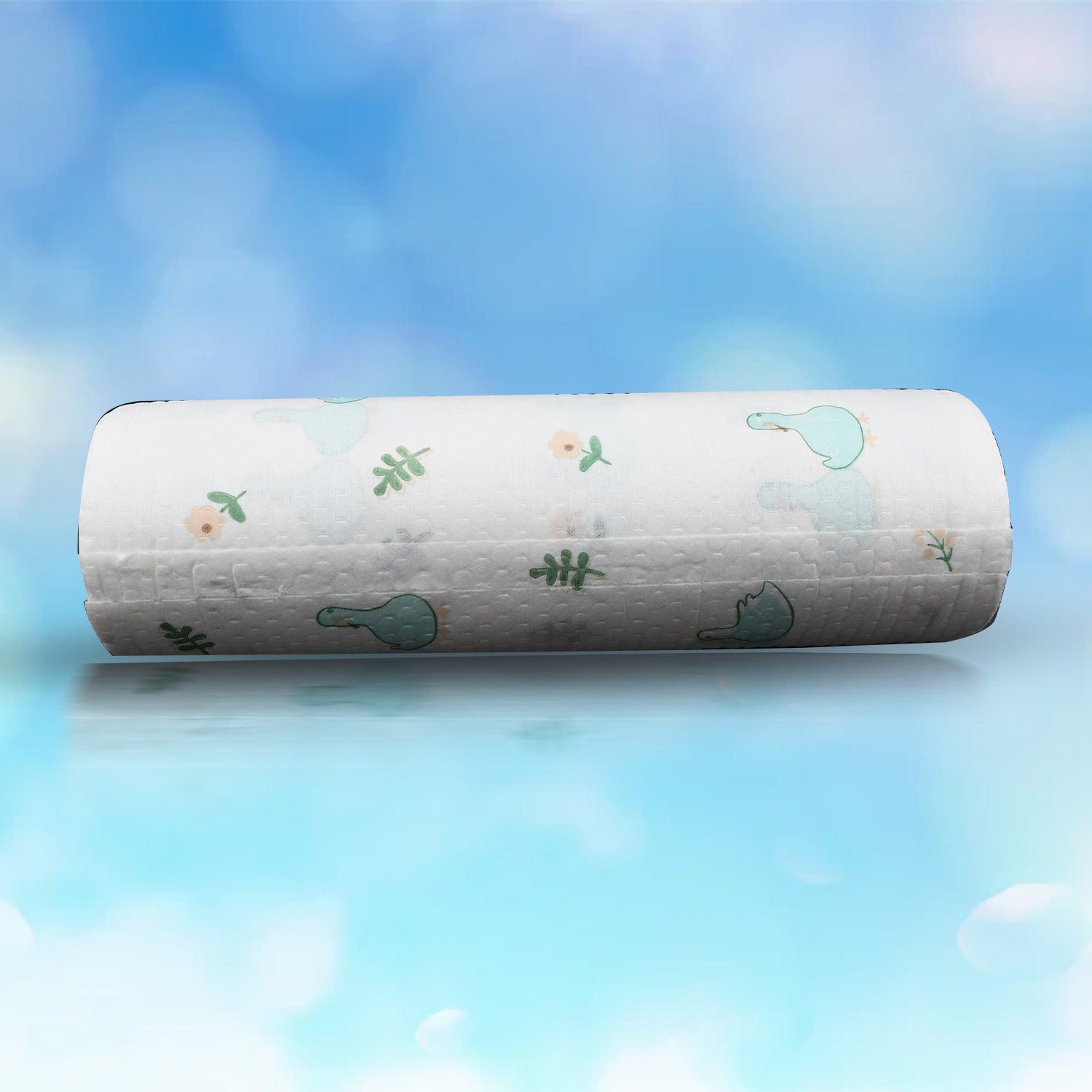 Non Woven Reusable and Washable Kitchen Printed Tissue Roll Non - stick Oil Absorbing Paper Roll Kitchen Special Paper Towel Wipe Paper Dish Cloth Cleaning Cloth 45 sheets - infinityexculsivestore.com