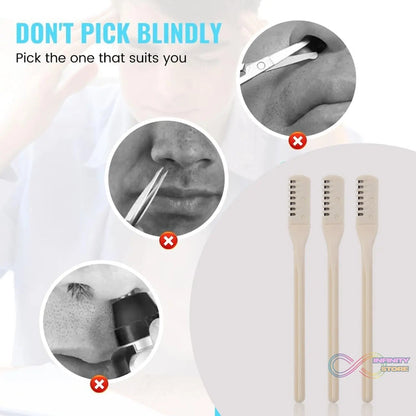 Nose Hair Removal Trimmer Nose Hair Remover Razor Kit Blade (3 Pcs Set) - infinityexculsivestore.com