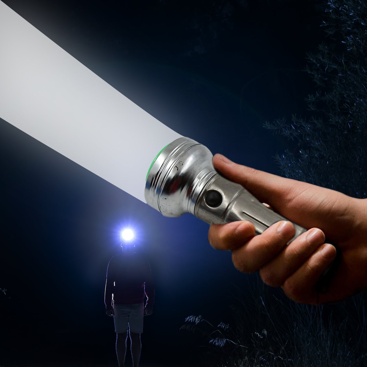 Nostalgic Flashlight,Flashlight Outdoor, Portable Nostalgic Simple Iron Outdoor Old - Fashioned Flashlight - infinityexculsivestore.com