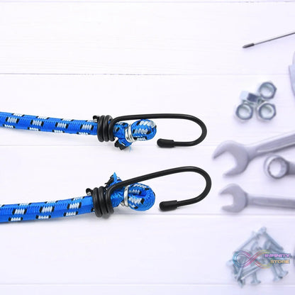Nylon Elastic Tying Rope with Hooks (1 Pc / 1 Mtr.) - infinityexculsivestore.com