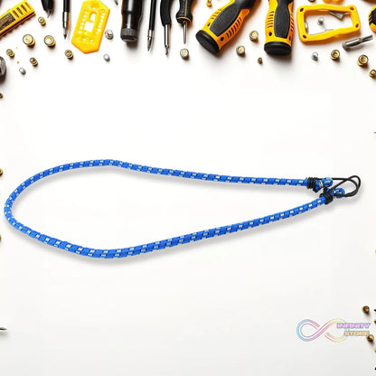 Nylon Elastic Tying Rope with Hooks (1 Pc / 1 Mtr.) - infinityexculsivestore.com