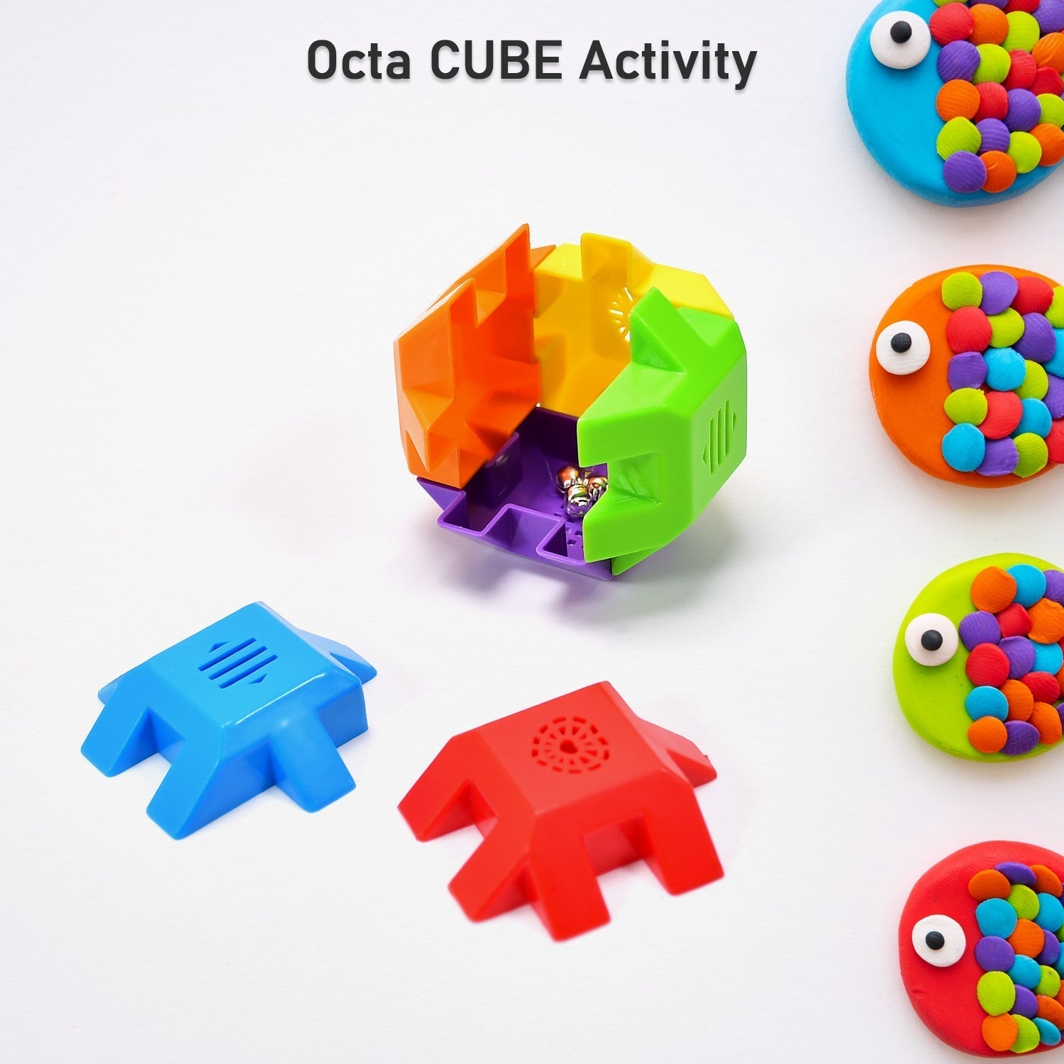 Octa Cube Activity Cube - Multicolor - infinityexculsivestore.com