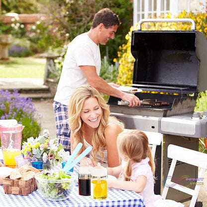 Oil Dispenser with Silicone Oil Brush (1 Pc / With Brush / 250 ML Approx) - infinityexculsivestore.com