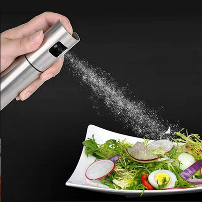 Oil Spray Bottle for Dosa | Food Grade Stainless Steel Glass Oil Spray Bottle (100 ML) - infinityexculsivestore.com