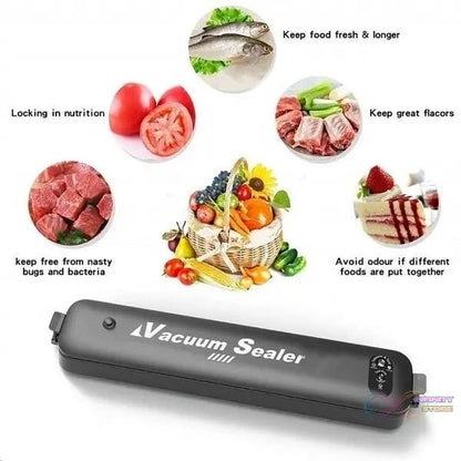 One - Touch Automatic Vacuum Sealing Machine for Dry And Moist Food - infinityexculsivestore.com