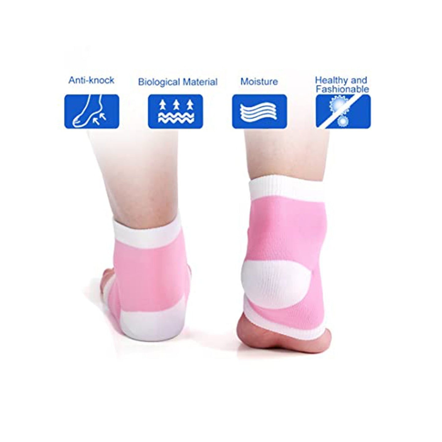 Open Toe Socks for Dry Hard Cracked Skin Moisturizing While You Sleep. - infinityexculsivestore.com