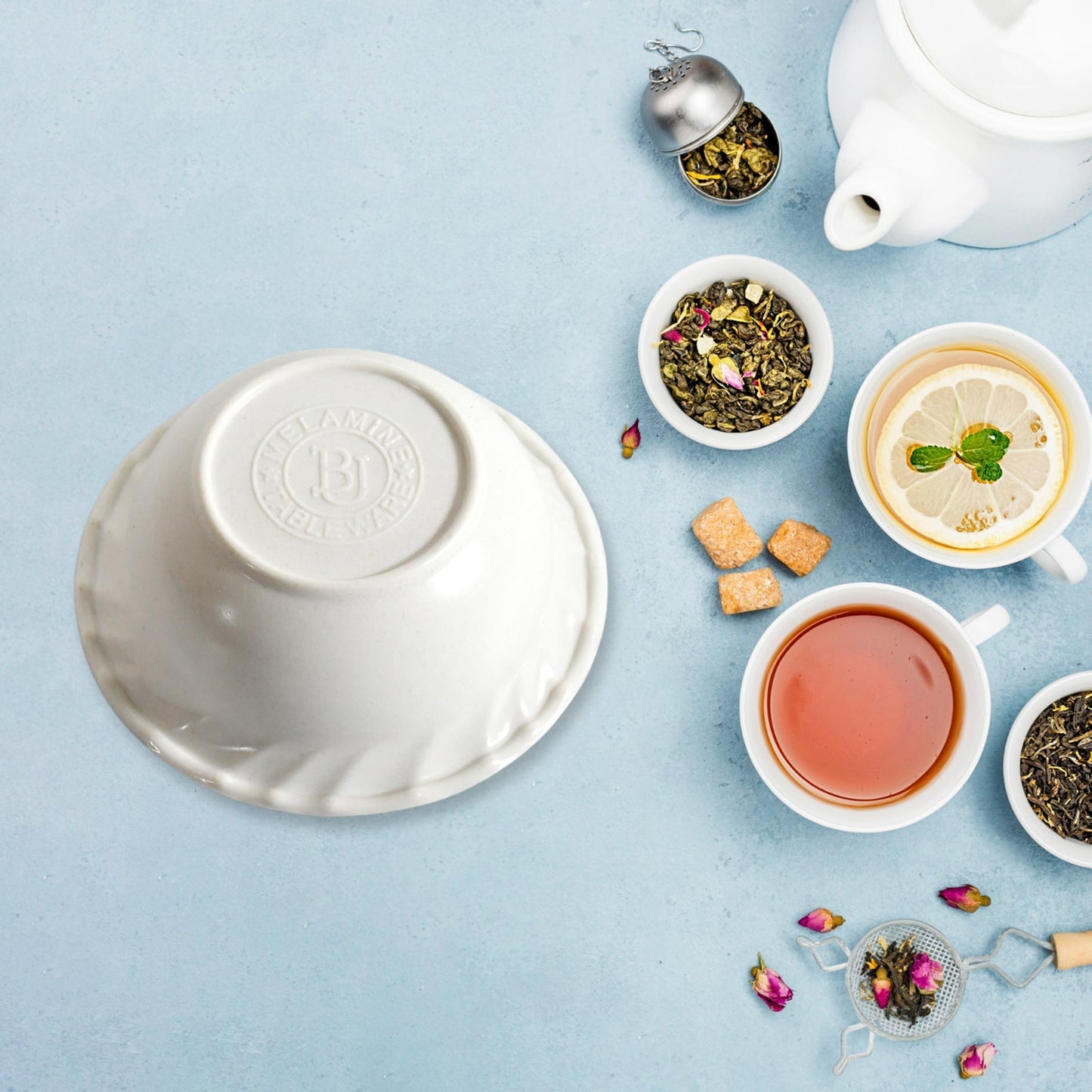 Opera High Quality Plastic Ice - Cream Bowl, Home & Kitchen Bowl for Sundae, Sweets, Snacks, Fruit, Pudding, Nuts or Dip, Serving Bowls (Set of 6 pc) - infinityexculsivestore.com