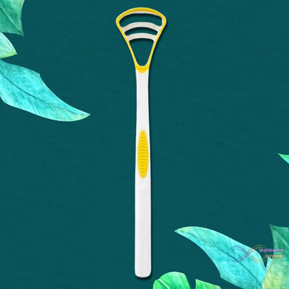 Oral Tongue Cleaner Brush Scraper Health Personal Care Dental Care Tongue Cleaner (1 Pc / Multicolor) - infinityexculsivestore.com