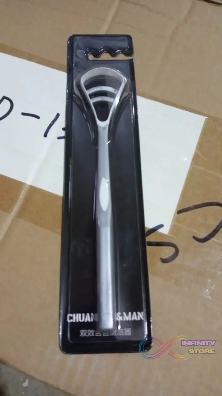 Oral Tongue Cleaner Brush Scraper Health Personal Care Dental Care Tongue Cleaner (1 Pc / Multicolor) - infinityexculsivestore.com