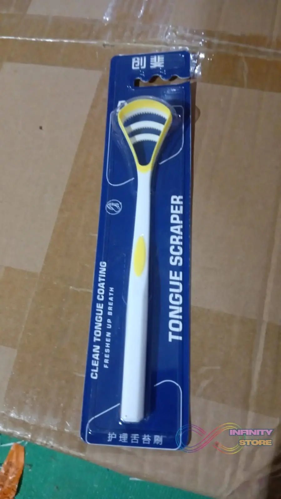 Oral Tongue Cleaner Brush Scraper Health Personal Care Dental Care Tongue Cleaner (1 Pc / Multicolor) - infinityexculsivestore.com