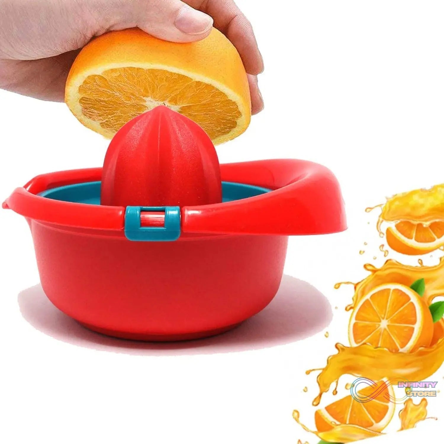 Orange Juicer Machine Hand Press (300 ML) - infinityexculsivestore.com