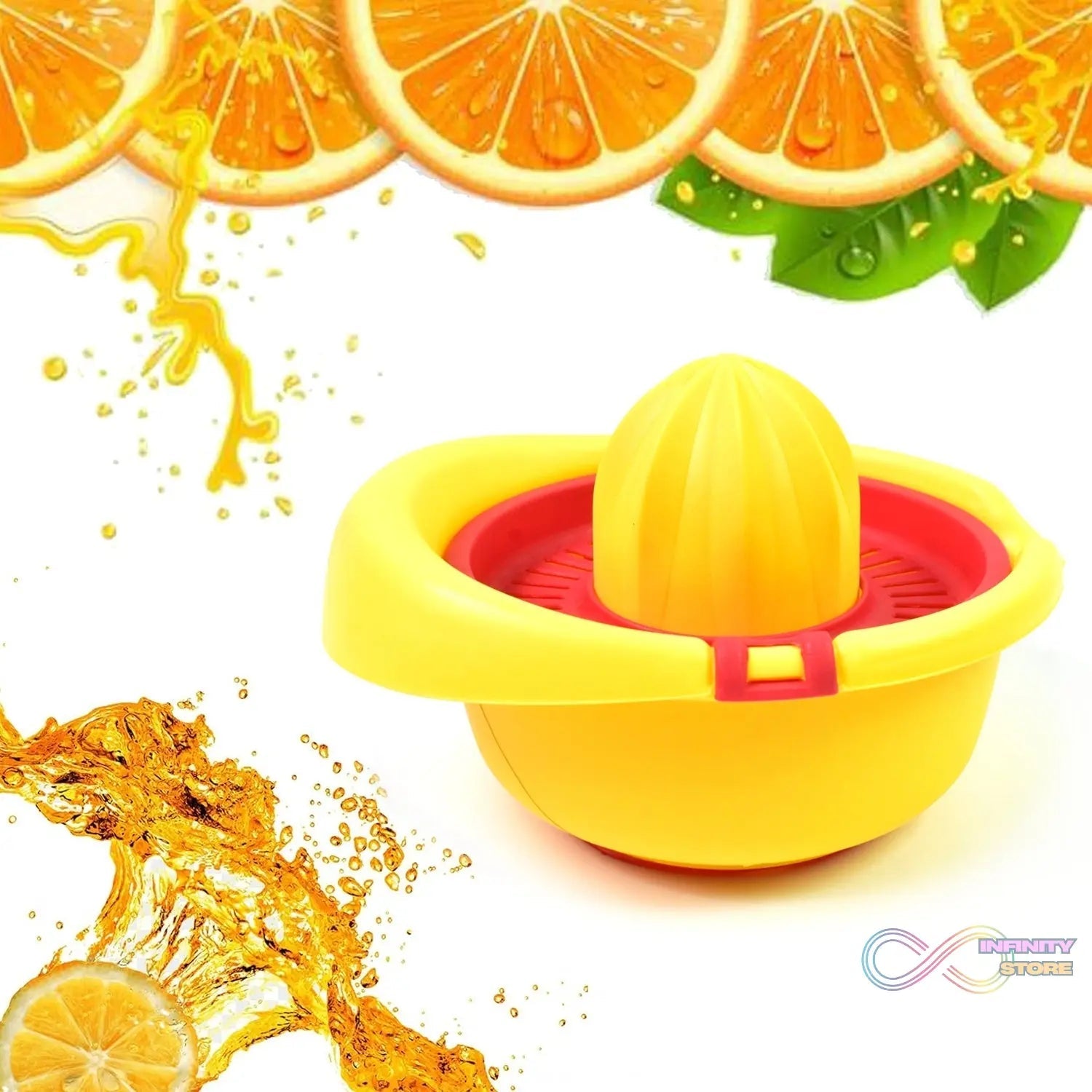 Orange Juicer Machine Hand Press (300 ML) - infinityexculsivestore.com